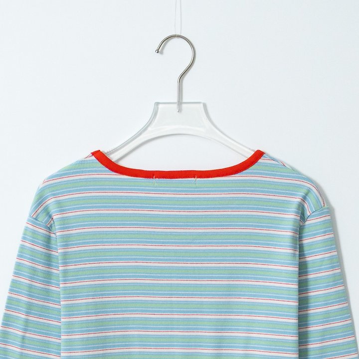 The Fine.b - Korean Women Fashion - #romanticstyle - Kiki Striped Tee - 11