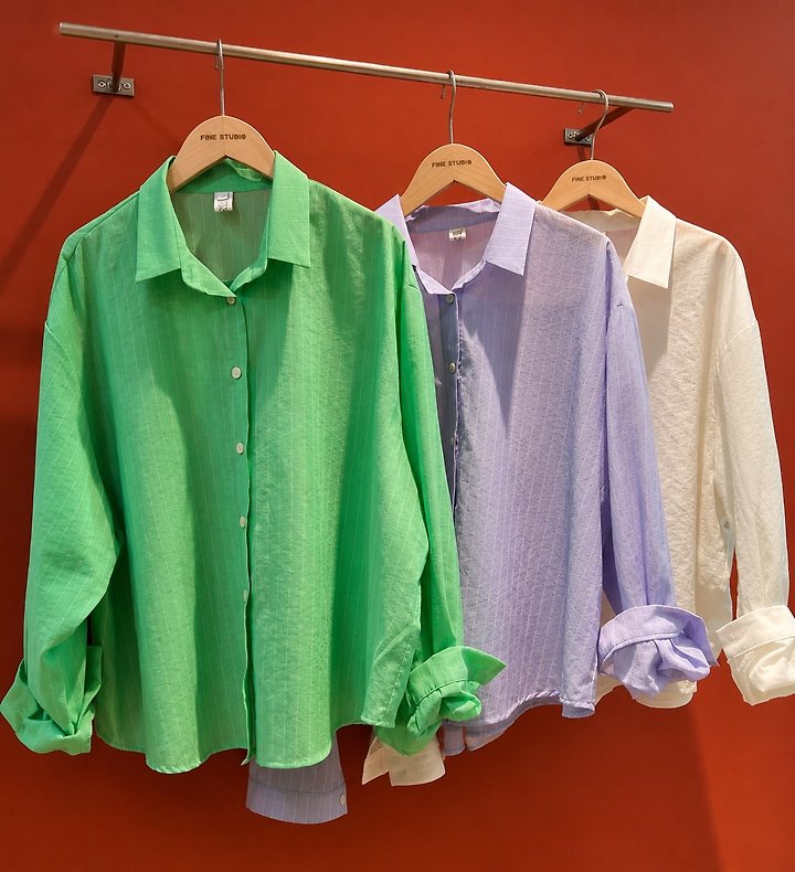 The Fine.b - Korean Women Fashion - #vintageinspired - Base Shirt