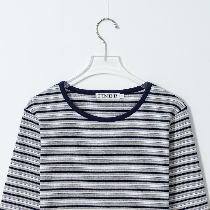 The Fine.b - Korean Women Fashion - #vintagekidsstyle - Kiki Striped Tee - 8