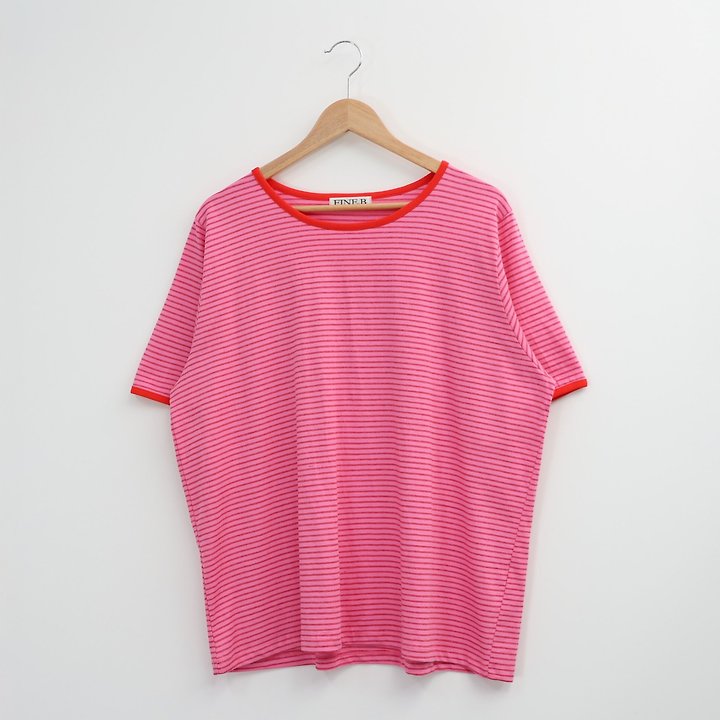 The Fine.b - Korean Women Fashion - #momslook - Shine Short Sleeve Tee - 4