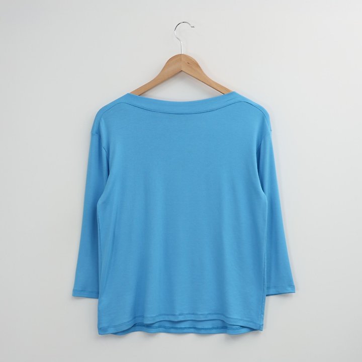 The Fine.b - Korean Women Fashion - #womensfashion - Boat Neck Tee - 5