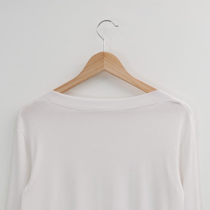 The Fine.b - Korean Women Fashion - #womensfashion - Boat Neck Tee - 9