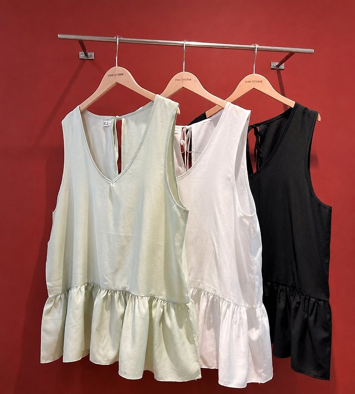 The Fine.b - Korean Women Fashion - #womensfashion - Frill Mini One-piece