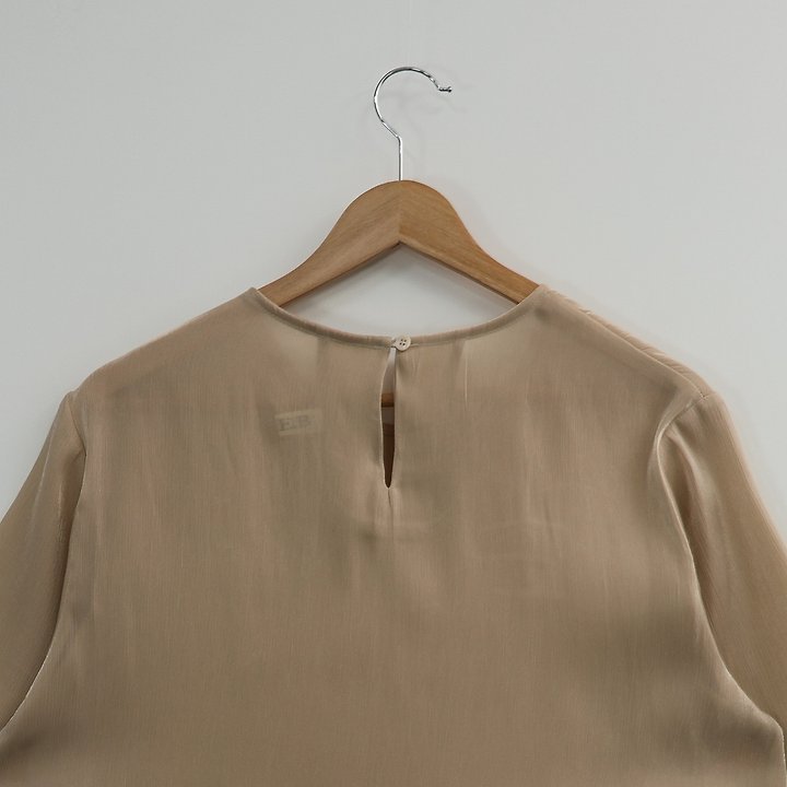 The Fine.b - Korean Women Fashion - #womensfashion - Metallic Blanc Blouse - 12