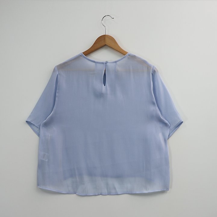 The Fine.b - Korean Women Fashion - #womensfashion - Metallic Blanc Blouse - 8