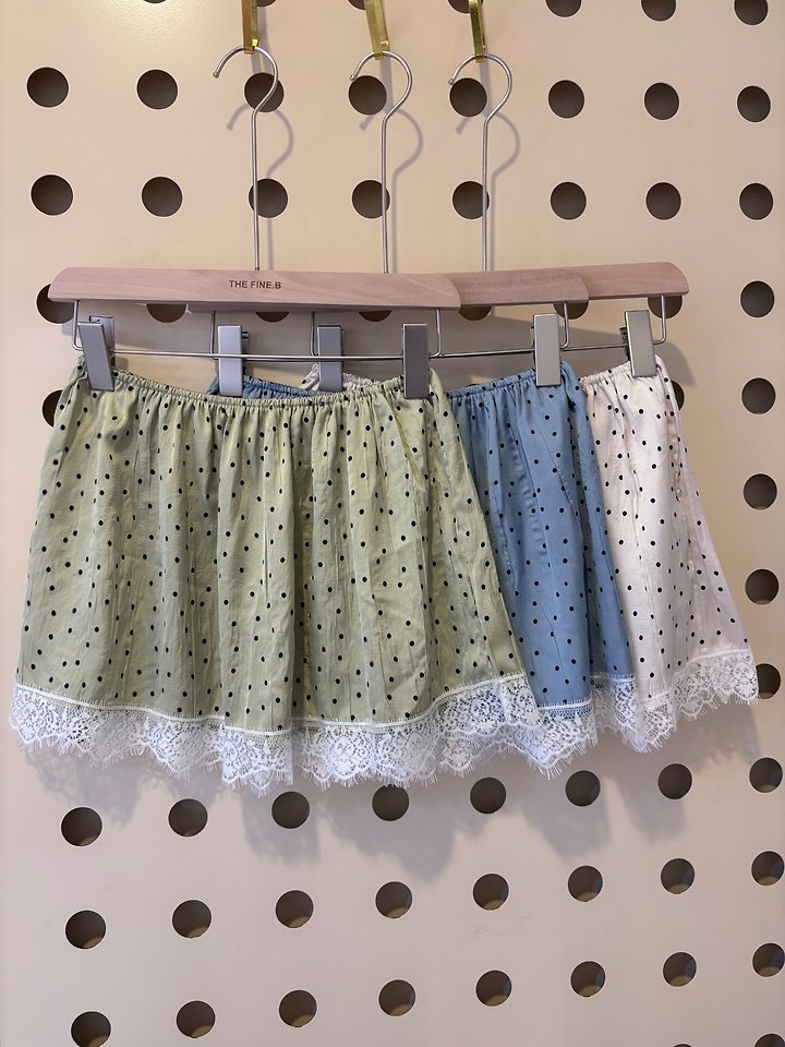 The Fine.b - Korean Women Fashion - #womensfashion - Dot Wrap Skirt - 2