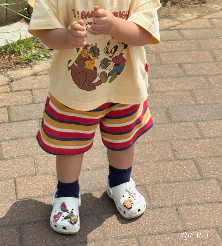 The May - Korean Children Fashion - #Kfashion4kids - Beach Stripe Pants - 6
