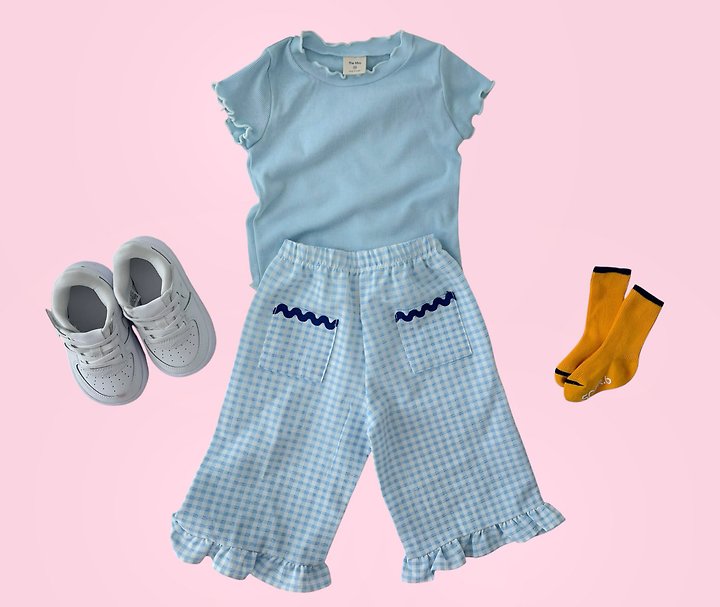 The May - Korean Children Fashion - #Kfashion4kids - Sweet & Sour Top Bottom Set - 11