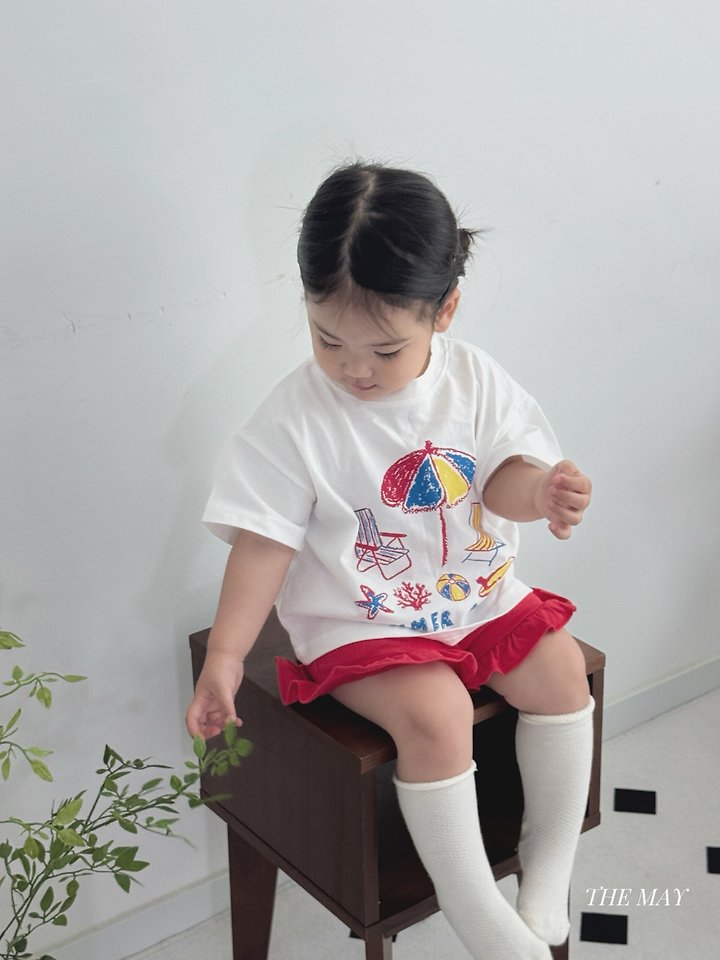 The May - Korean Children Fashion - #prettylittlegirls - Under The Sea Short Sleeve Tee - 4