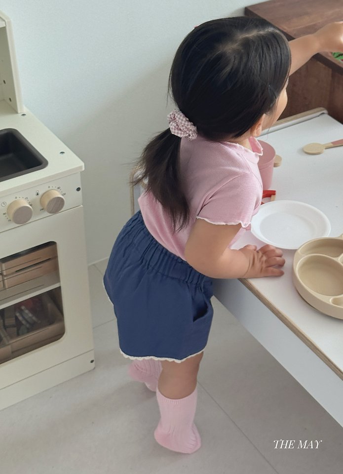 The May - Korean Children Fashion - #childofig - Lace Frill Shorts - 9
