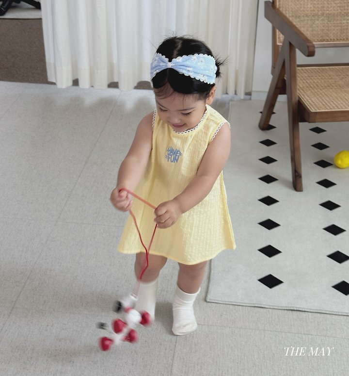 The May - Korean Children Fashion - #childofig - Fun Lace Mini One-piece - 6