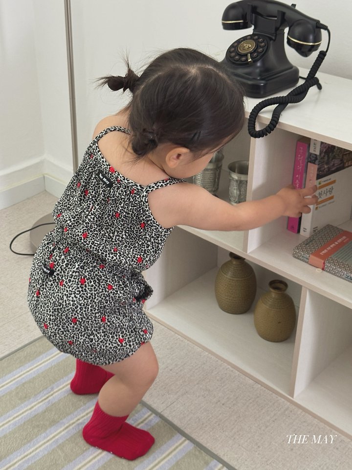 The May - Korean Children Fashion - #childrensboutique - Leopard Pleats Summer Set - 7
