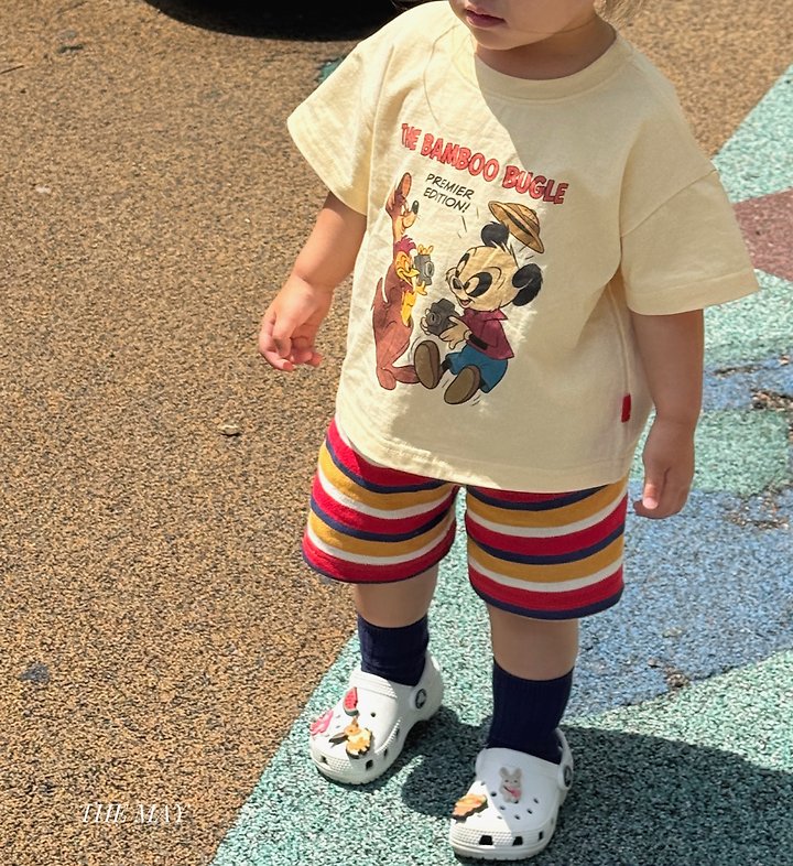 The May - Korean Children Fashion - #childrensboutique - Character Short Sleeve Tee - 5