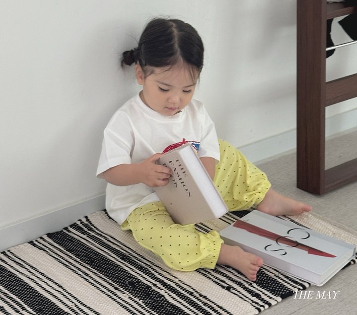 The May - Korean Children Fashion - #childrensboutique - Cool Dot Pants