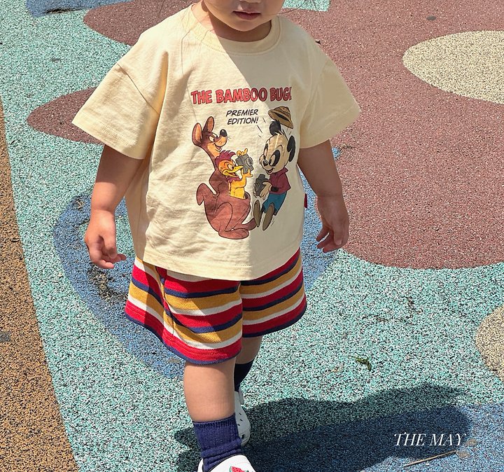 The May - Korean Children Fashion - #designkidswear - Character Short Sleeve Tee - 6