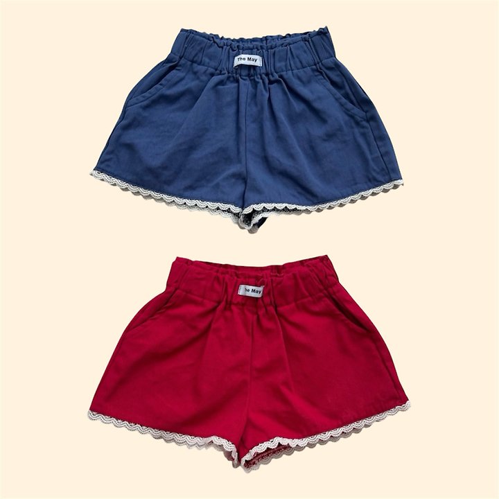 The May - Korean Children Fashion - #designkidswear - Lace Frill Shorts - 11