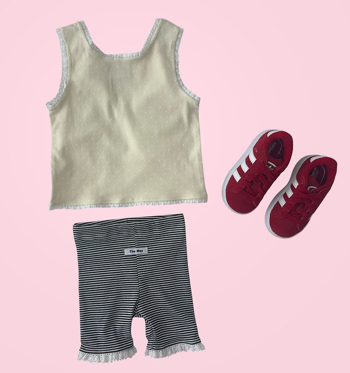 The May - Korean Children Fashion - #designkidswear - Lace Leggings - 10
