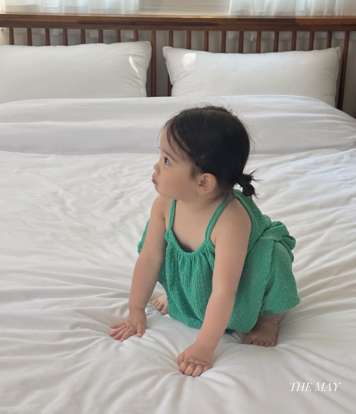 The May - Korean Children Fashion - #childrensboutique - Sweet Pleated Sleeveless Set - 4