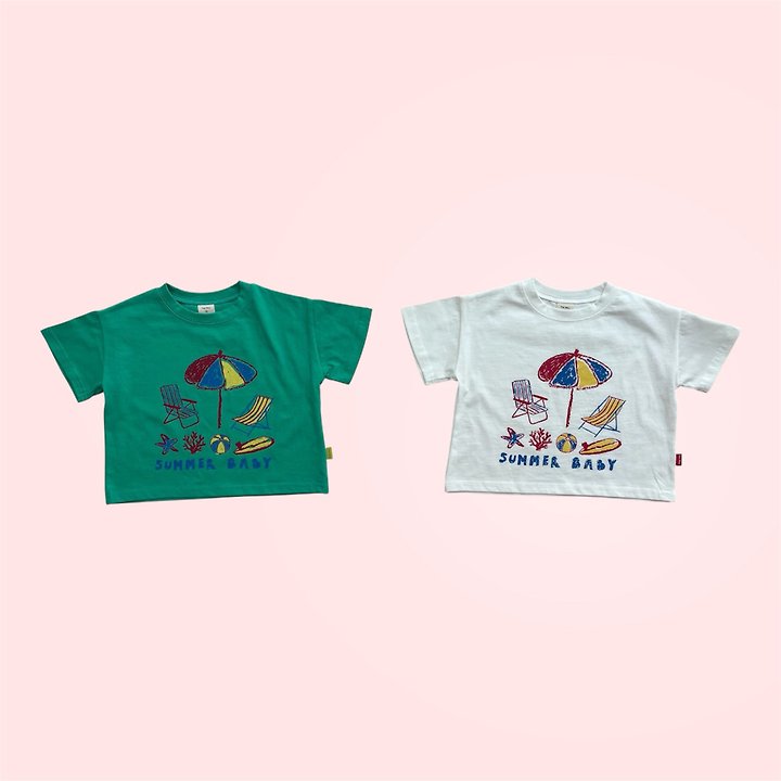 The May - Korean Children Fashion - #discoveringself - Under The Sea Short Sleeve Tee - 8