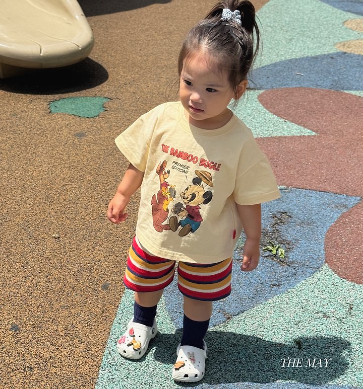 The May - Korean Children Fashion - #discoveringself - Character Short Sleeve Tee - 7