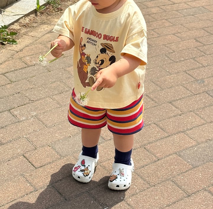 The May - Korean Children Fashion - #discoveringself - Beach Stripe Pants