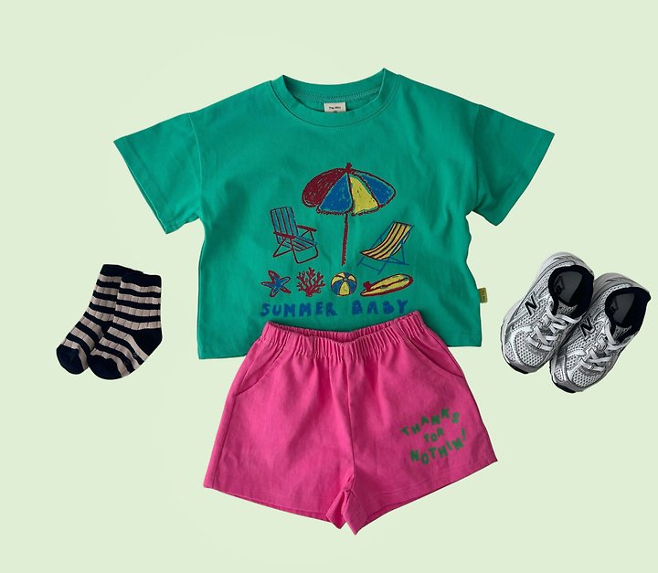 The May - Korean Children Fashion - #fashionkids - Under The Sea Short Sleeve Tee - 9