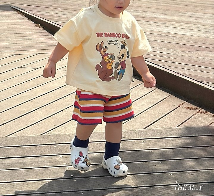 The May - Korean Children Fashion - #fashionkids - Character Short Sleeve Tee - 8