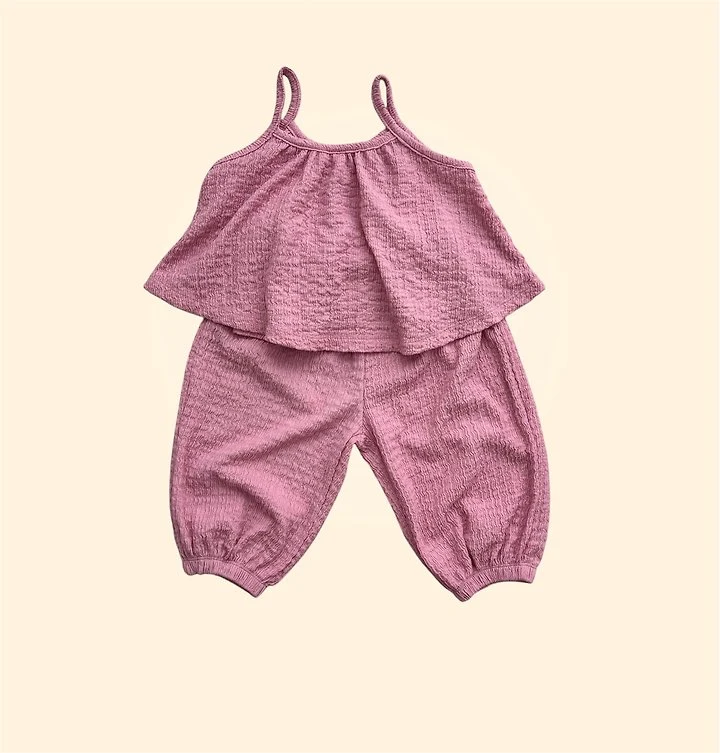 The May - Korean Children Fashion - #fashionkids - Sweet Pleated Sleeveless Set - 6