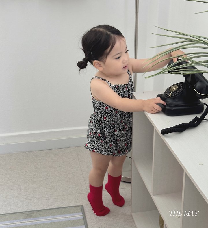 The May - Korean Children Fashion - #kidsshorts - Leopard Pleats Summer Set - 11
