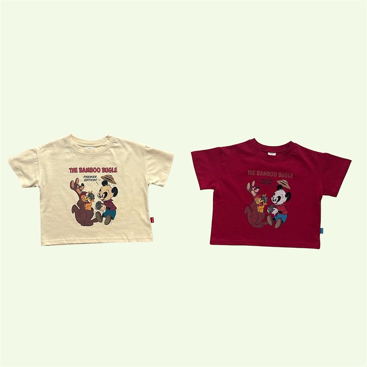 The May - Korean Children Fashion - #kidsshorts - Character Short Sleeve Tee - 9
