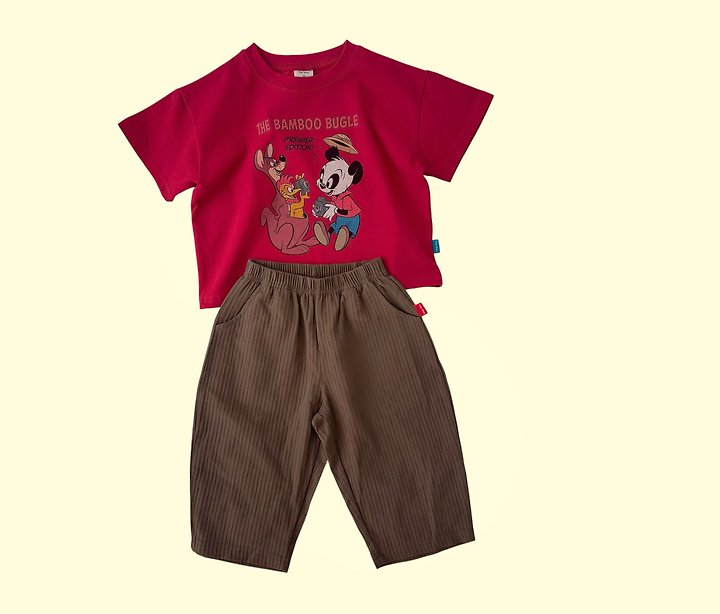 The May - Korean Children Fashion - #kidsstore - Character Short Sleeve Tee - 10