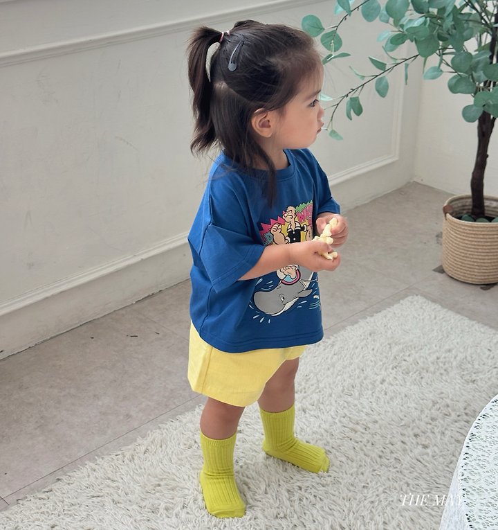 The May - Korean Children Fashion - #kidsstore - Wild Water Short Sleeve Tee - 7