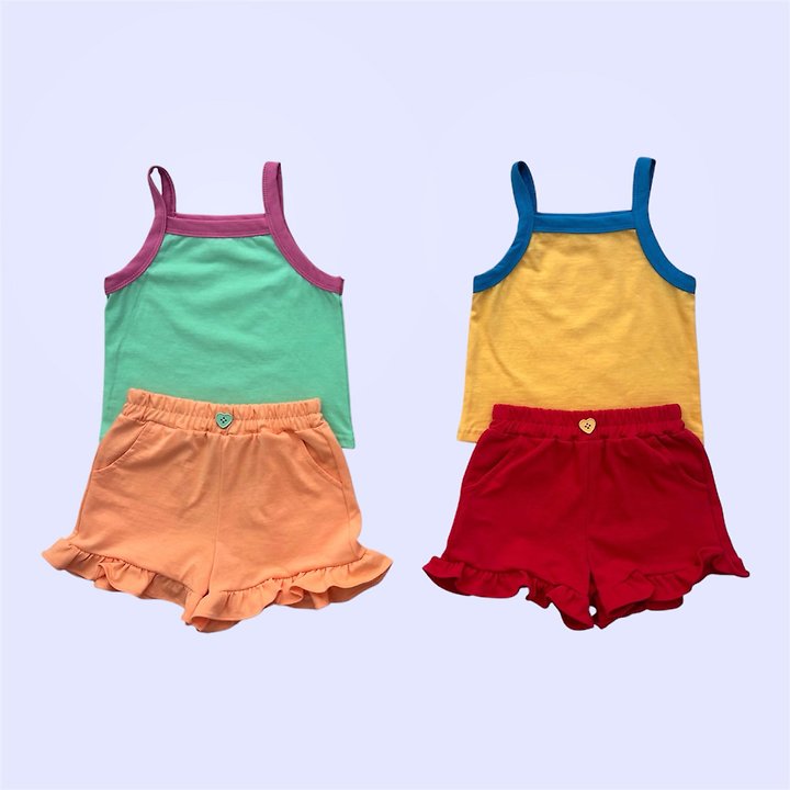 The May - Korean Children Fashion - #kidzfashiontrend - Rainbow Set - 9