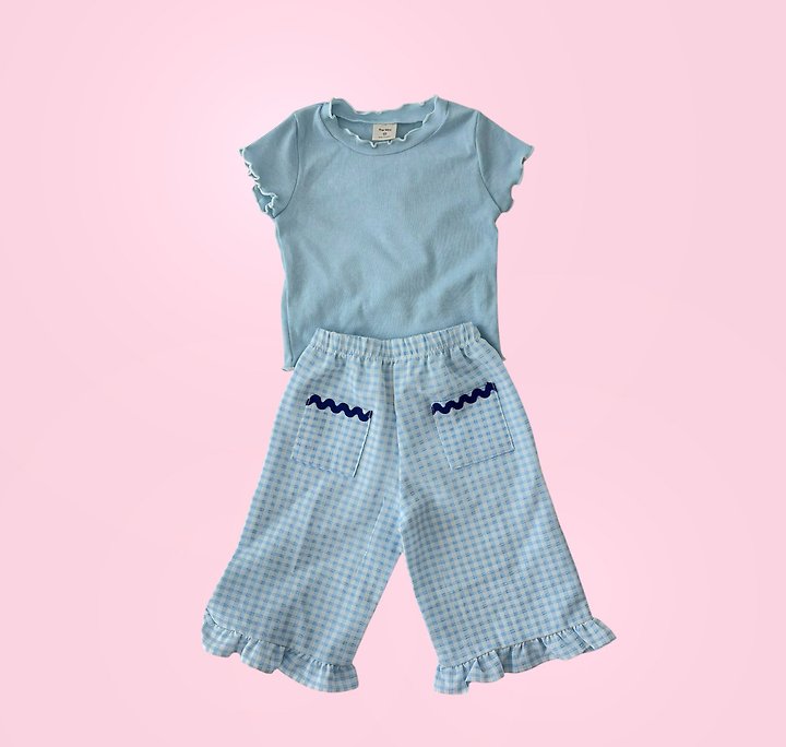 The May - Korean Children Fashion - #littlefashionista - Sweet & Sour Top Bottom Set - 12