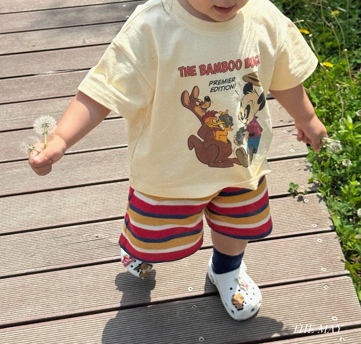 The May - Korean Children Fashion - #minifashionista - Character Short Sleeve Tee
