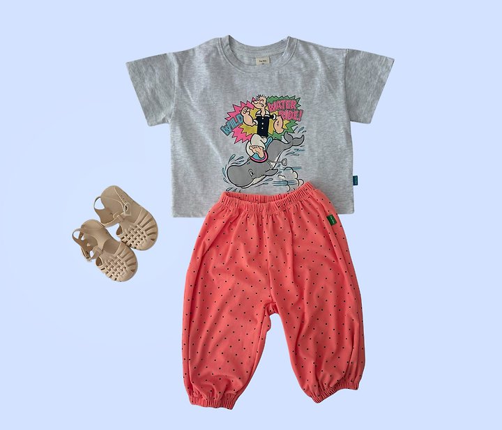 The May - Korean Children Fashion - #minifashionista - Cool Dot Pants - 11