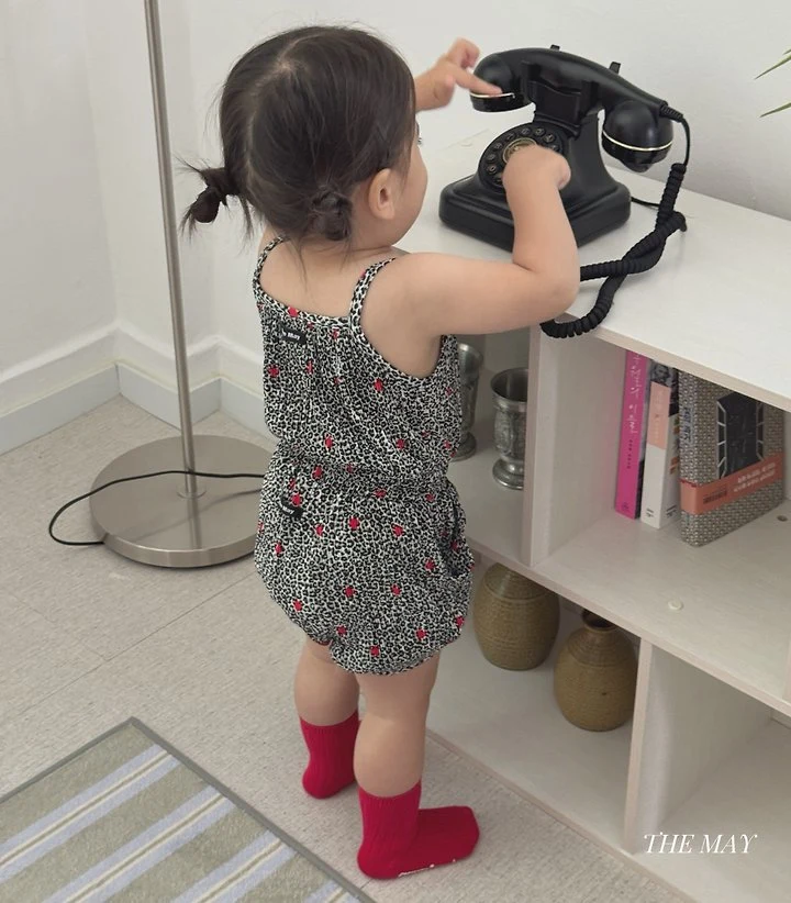 The May - Korean Children Fashion - #minifashionista - Leopard Pleats Summer Set - 4