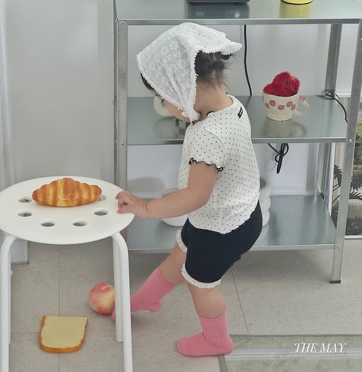 The May - Korean Children Fashion - #stylishchildhood - Lace Leggings - 7