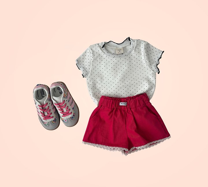 The May - Korean Children Fashion - #toddlerclothing - Dot Wavy Tee - 10