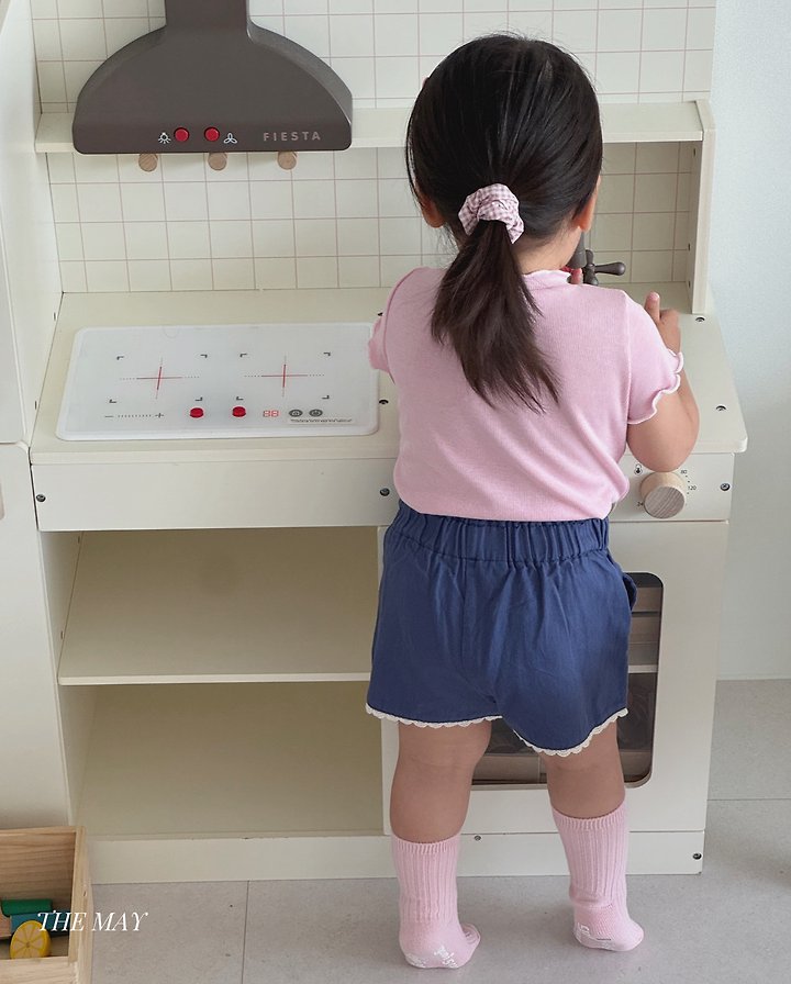 The May - Korean Children Fashion - #toddlerclothing - Lace Frill Shorts - 7