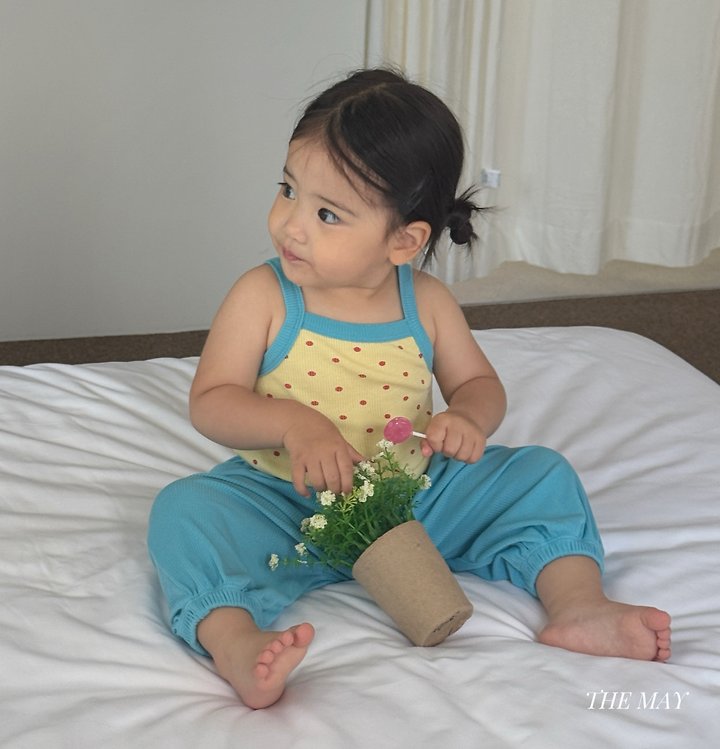 The May - Korean Children Fashion - #toddlerclothing - Dot Jar Set - 5