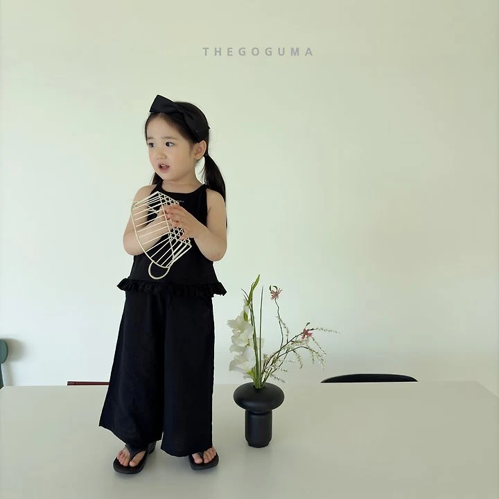 Thegoguma - Korean Children Fashion - #kidzfashiontrend - Linen Crinkle Pants - 4