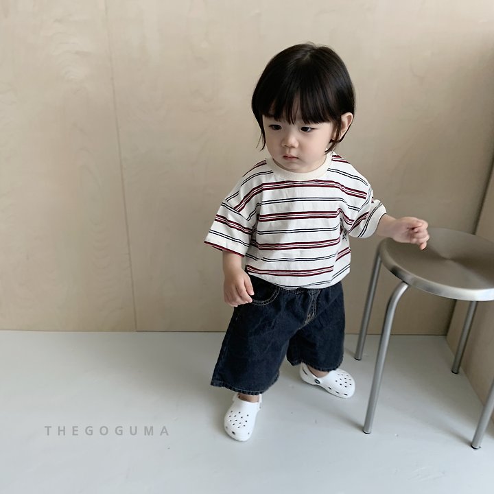 Thegoguma - Korean Children Fashion - #designkidswear - Tams Striped Tee - 8