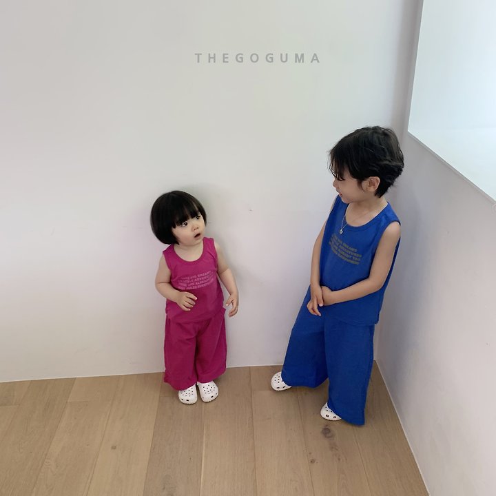 Thegoguma - Korean Children Fashion - #childrensboutique - Youth Color Sleeveless Top - 4