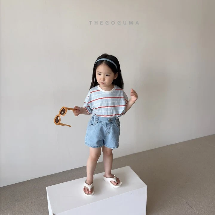 Thegoguma - Korean Children Fashion - #discoveringself - Tams Striped Tee - 9