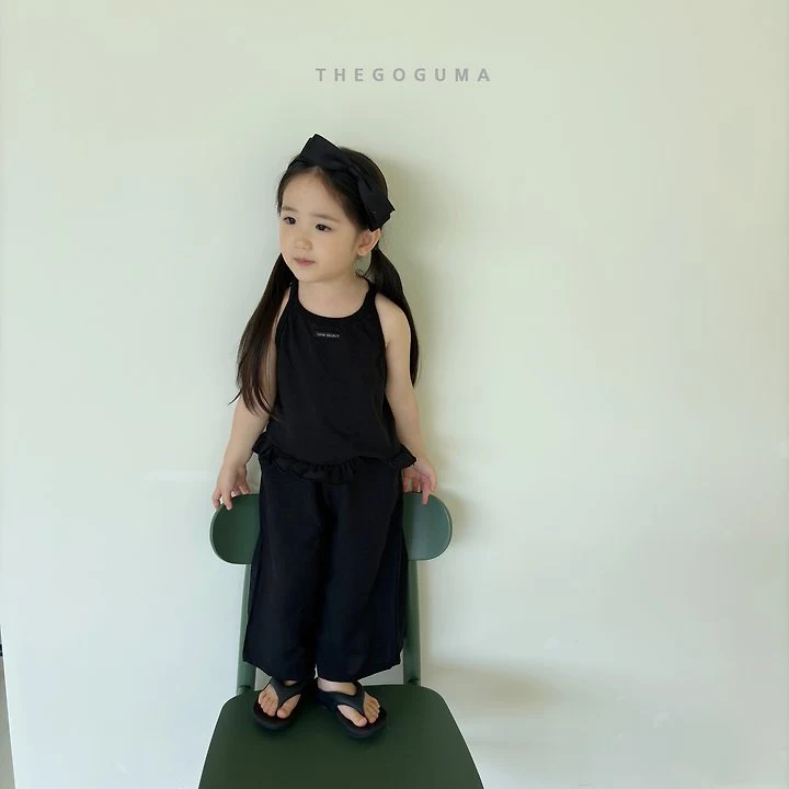 Thegoguma - Korean Children Fashion - #fashionkids - Double Frill Sleeveless Top - 11
