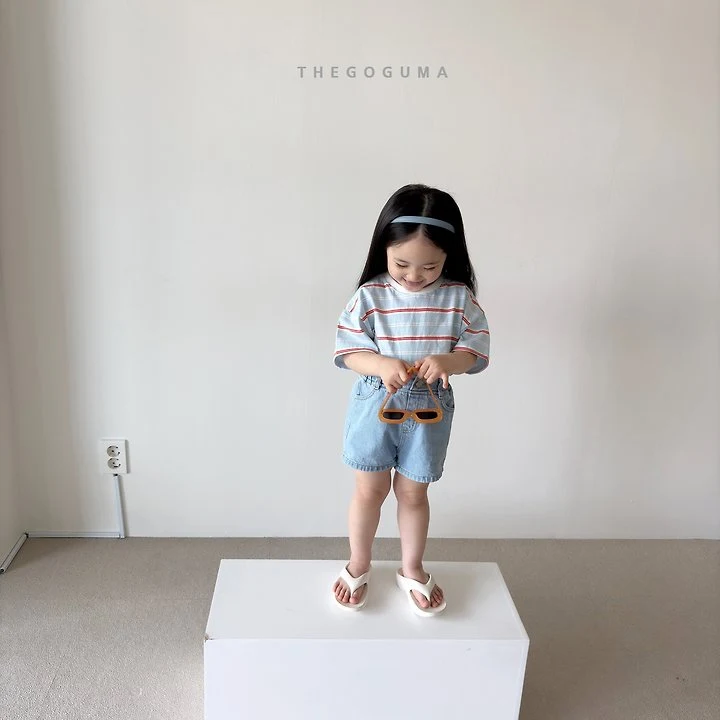 Thegoguma - Korean Children Fashion - #fashionkids - Tams Striped Tee - 10