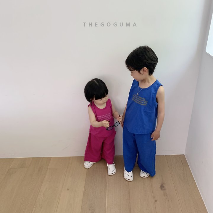 Thegoguma - Korean Children Fashion - #fashionkids - Youth Color Sleeveless Top - 6