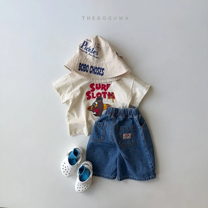 Thegoguma - Korean Children Fashion - #kidsshorts - Surf Tee - 3