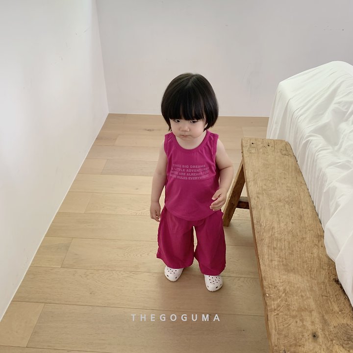 Thegoguma - Korean Children Fashion - #kidsstore - Youth Color Sleeveless Top - 8